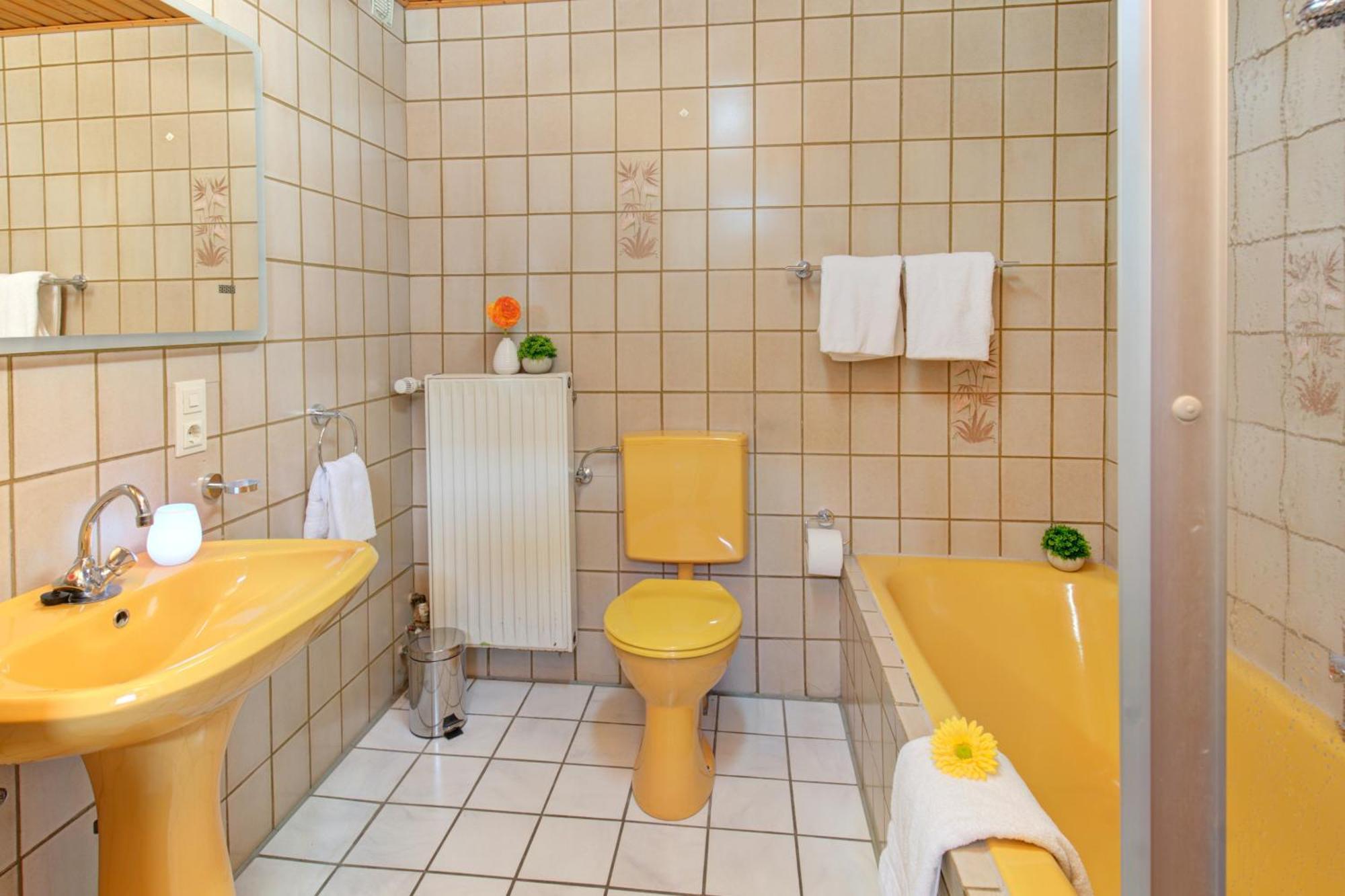 Ferienhaus Storchenblick Bann Exterior foto