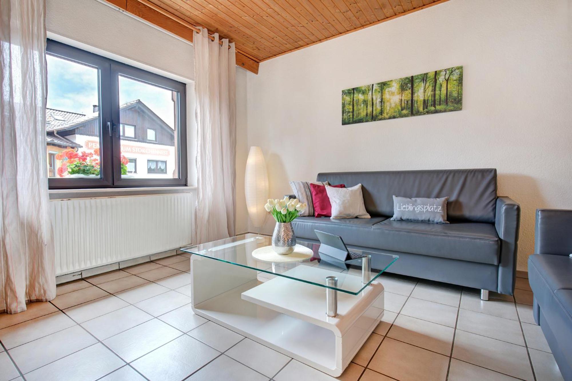 Ferienhaus Storchenblick Bann Exterior foto